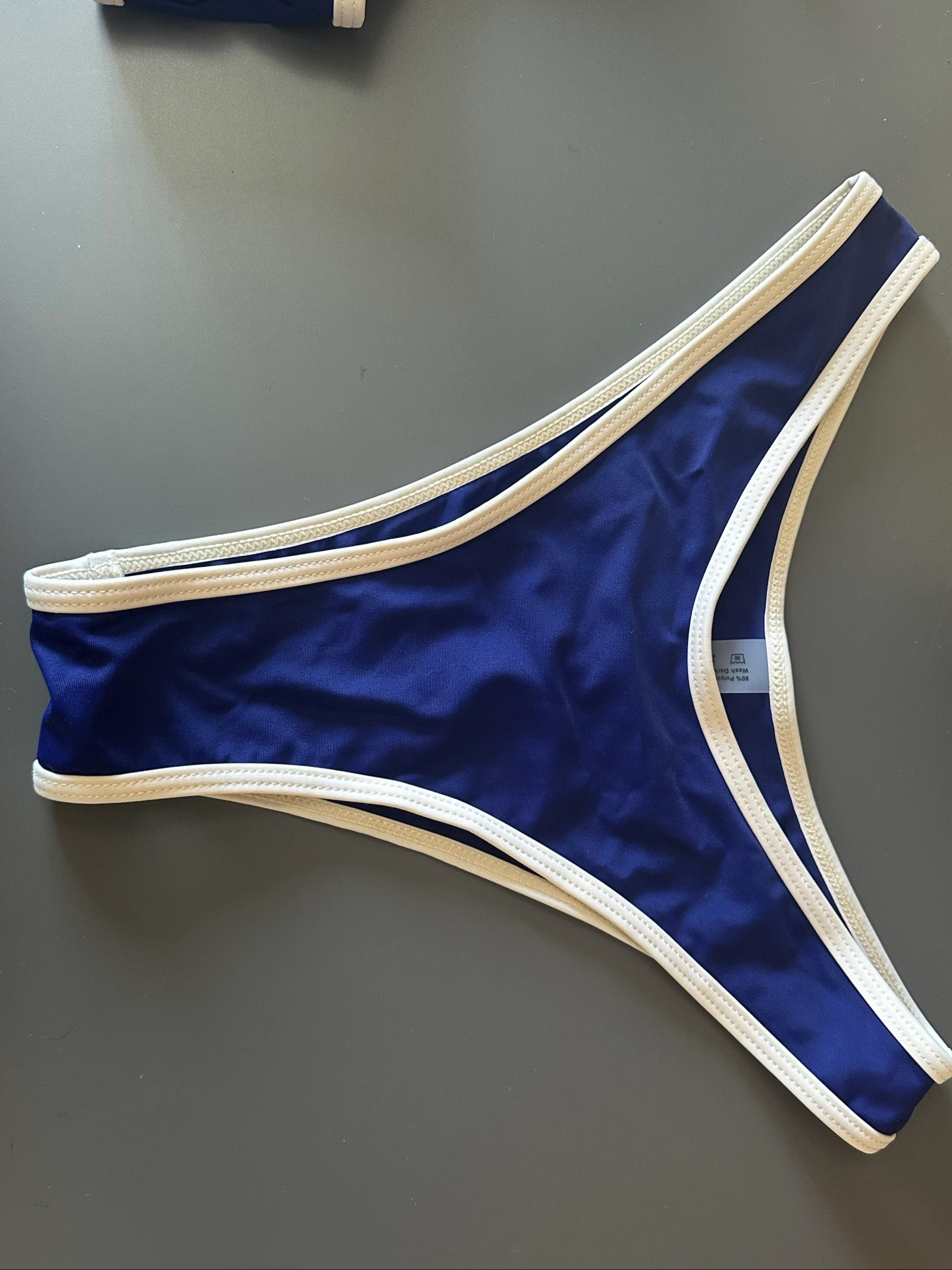 Bikini bleu et blanc | Neuf | Taille S – photo 4